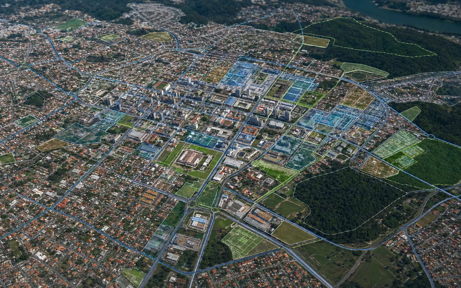 Representação técnica do projeto em Carapicuíba • SP