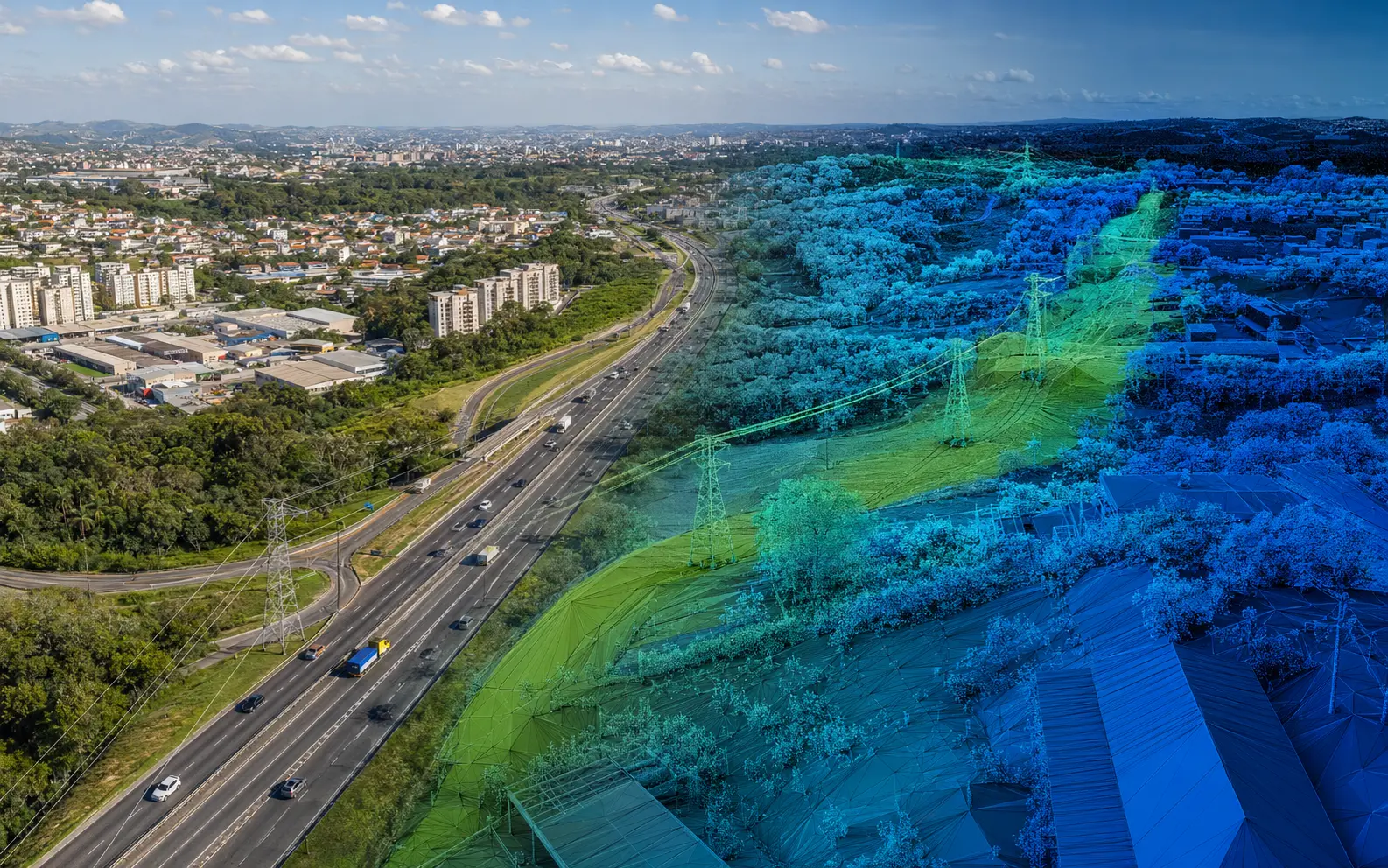 Aplicação técnica de LiDAR e modelos 3D